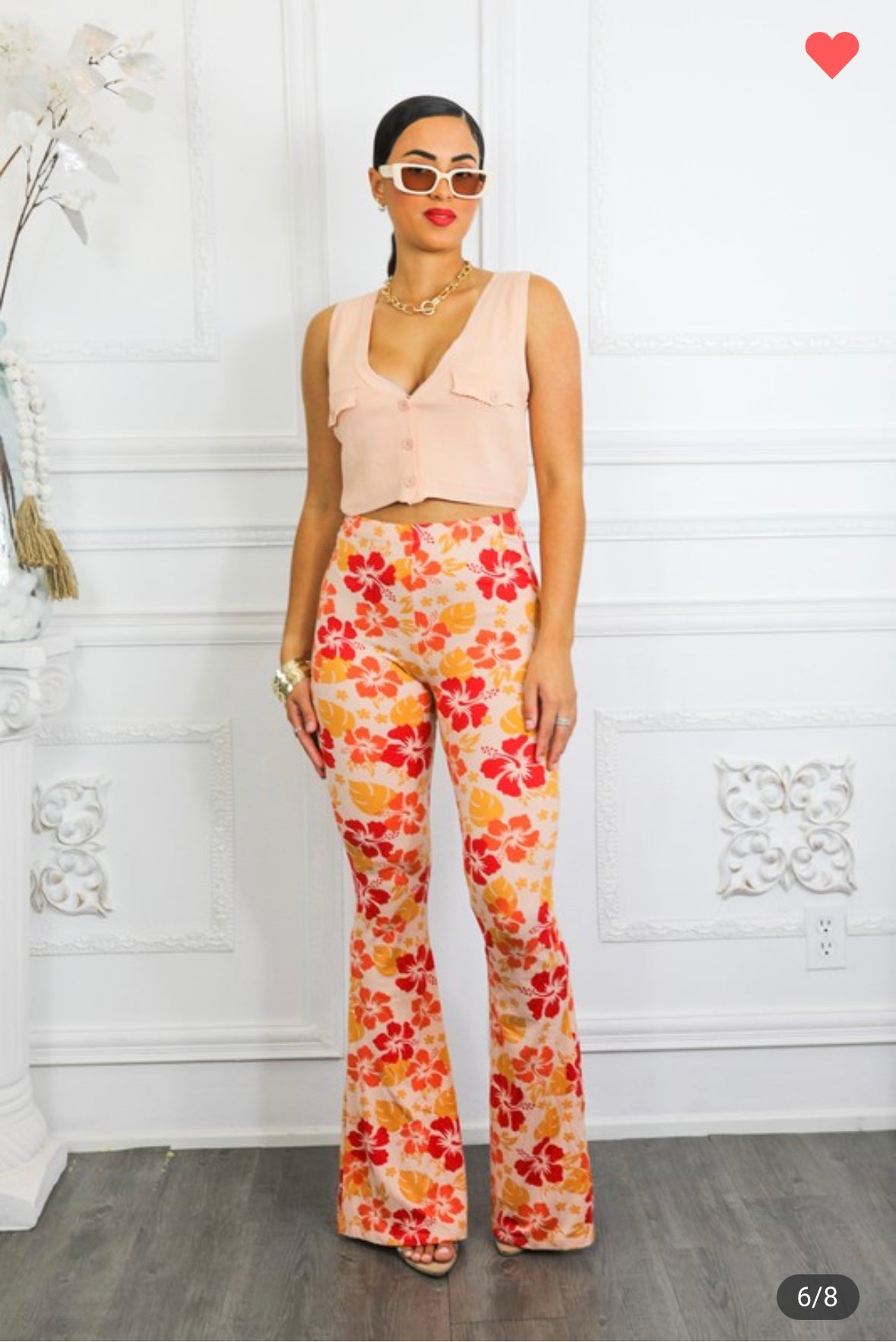 Hibiscus Flora Bell Bottoms