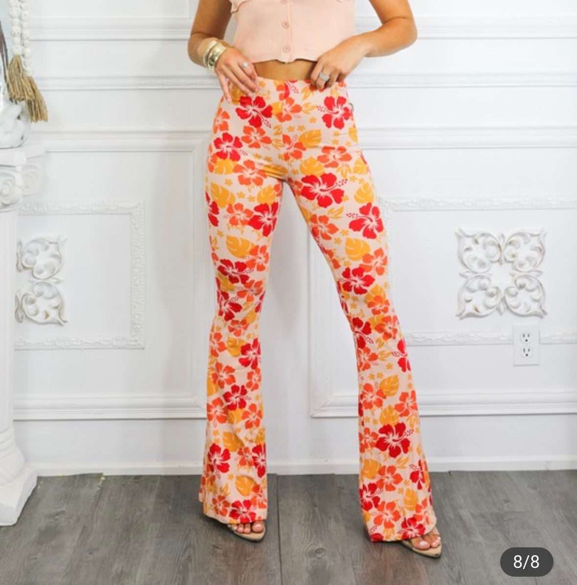 Hibiscus Flora Bell Bottoms